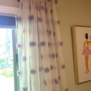 4 DKNY WINDOW PANELS 84”